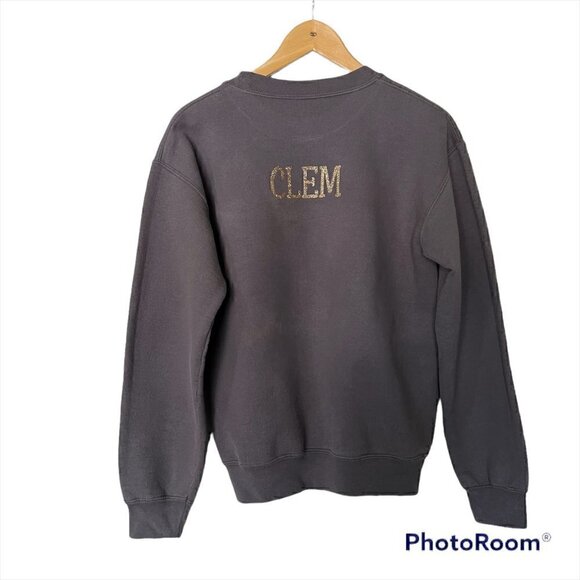 Vintage PENN varsity cheerleader grey crew neck sweatshirt -Size small - Picture 2 of 4